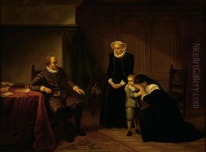 The Request For The Pardoning Of Reinier Van Groeneveldt As Addressed To Prins Maurits by Hendrik Jacobus Scholten