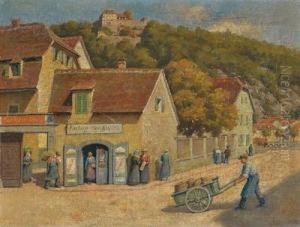 Landschaftsmaler by Paul Scholz