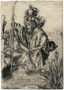St. Christoph by Martin Schongauer