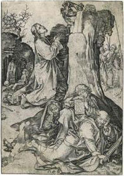 Christ On The Mount Of Olives - view 1