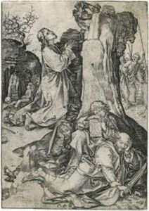Christ On The Mount Of Olives