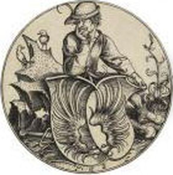 A Shield With Wings - view 1