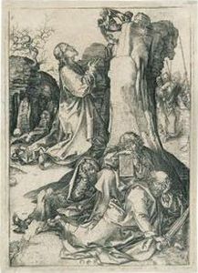 Christ On The Mount Of Olives.