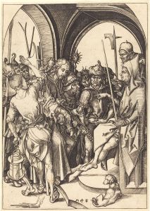 Christ Before Annas by Martin Schongauer