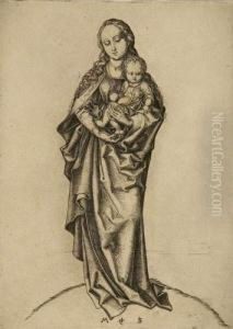 Die Madonna Mit Dem Apfel.