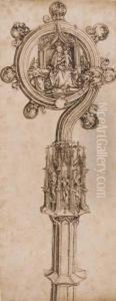 A Bishop's Crozier. - view 1