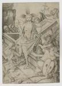 The Resurrection by Martin Schongauer