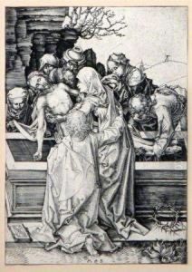 The Entombment (lehrs V, 28) by Martin Schongauer