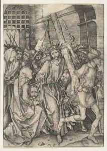 Christ Carrying The Cross by Martin Schongauer