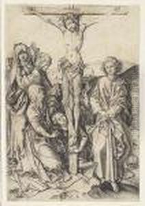 The Crucifixion by Martin Schongauer
