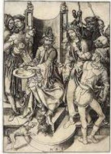 Christ Before Pilate (bartsch Vi, 14; Lehrs 24)
