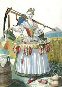 A Peasant Woman by Martin Engelbrecht