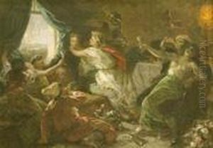 La Festa Di Carnevale by Alois Schonn
