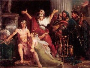 Meleager's Wife Beseching Him To Take Up Arms