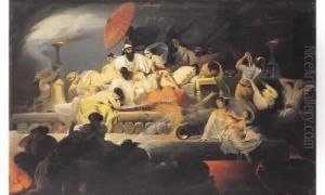 Le Bucher De Sardanapale by Frederic Henri Schopin
