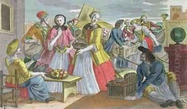 The Fruit Market - view 1