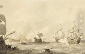 Une Paire Representant by Petrus Jan Schotel