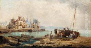 Coastal Town, Brittany by Anton Schoth