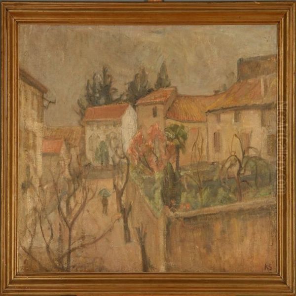 Udsigt Fra Mit Vindue Iarles, Regnvejr - view 1