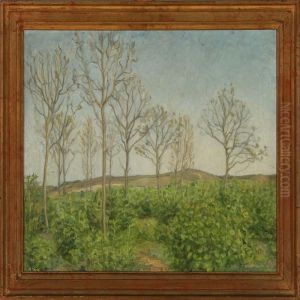 Skovbillede by Carl Schou