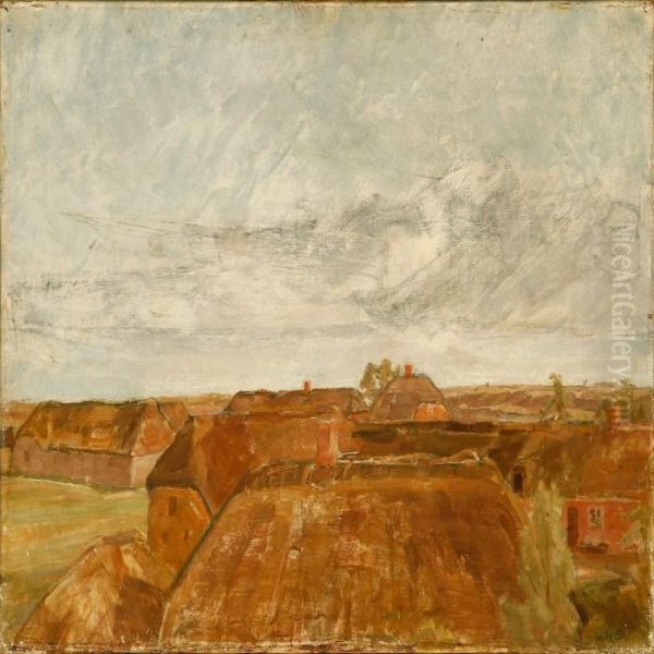 Overlooking Roof Tops - view 1