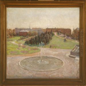 The Botanical Gardens In Copenhagen by Carl Schou