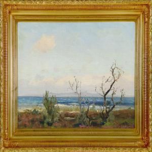 Coastal Scene by Sigurd Solver Schou
