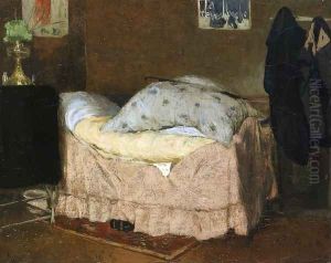 The Pink Bed by Henri-Jacques Evenepoel