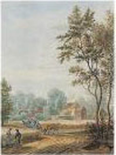 A Wagoner In The Cornfields - view 1