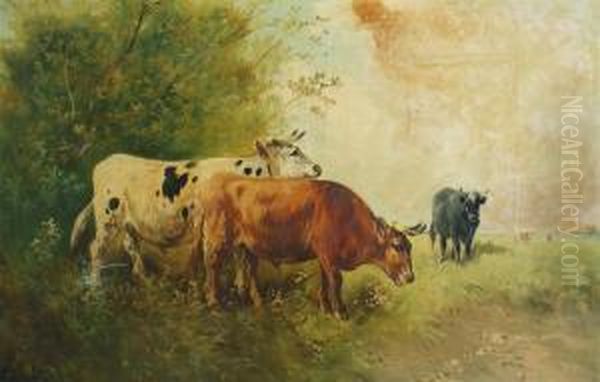 Vaches Au Pre - view 1