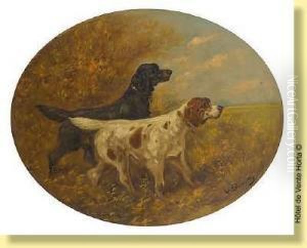 Chiens De Chasse A L'arret - view 1