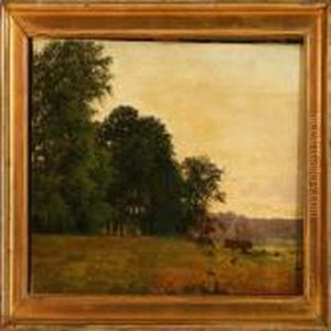 Landscape From Ordrup, Denmark