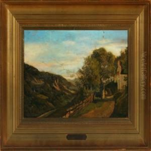 Scenery From The Inn Valley by Axel Thorsen Schovelin