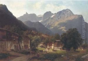 An Alpine Farming Town