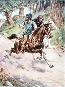 Amy Robsart and Wayland Smith by Harold C. Earnshaw