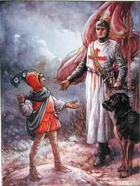 Sir Kenneth and the Dwarf - view 1