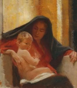 Mutter Und Kind by Alois Hans Schramm