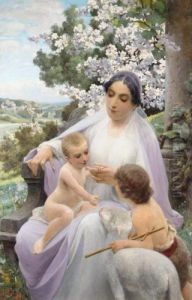Madonna With Jesus And John The Baptist Madonna With Jesus And John The Baptist