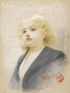 The Portrait Of A Blonde Girl