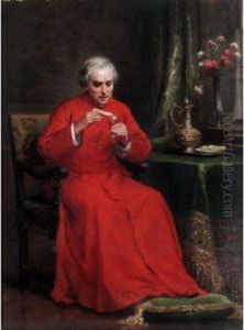 The Cardinal's Lunch by Charles Baptiste Schreiber
