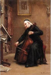A Musical Moment by Charles Baptiste Schreiber