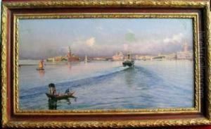 Veduta Di Venezia Dalmare by Peter Conrad Schreiber