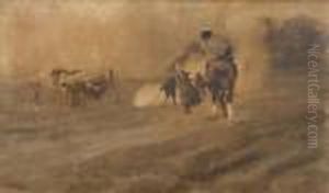 Reiter Auf Dem Feld by Wilhelm Schreuer