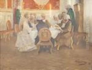 Feine Gesellschaft by Wilhelm Schreuer