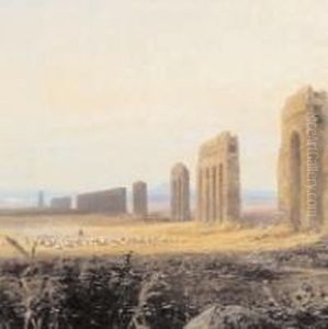 Veduta Di Roma Dall""acquedotto Appio by Franz Schreyer