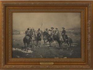 Custer""s Demand by Charles Schreyvogel