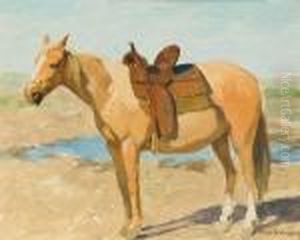 My Saddle Horse by Charles Schreyvogel