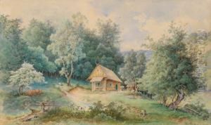 Waldhutte by Heinrich Carl Schubert