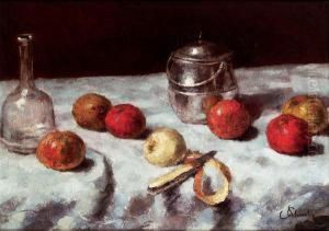 Apfelstillleben by Carl Schuch
