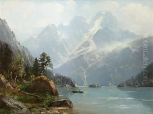 Romantische Gebirgsseelandschaft